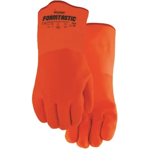 Watson 12" Orange Foamtastic Gloves